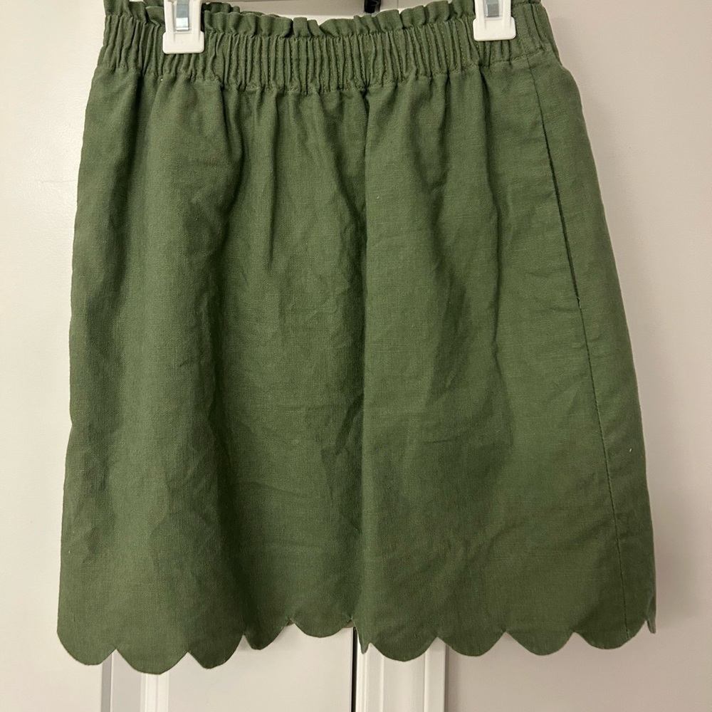 J Crew high waisted skirt, EUC, size 00